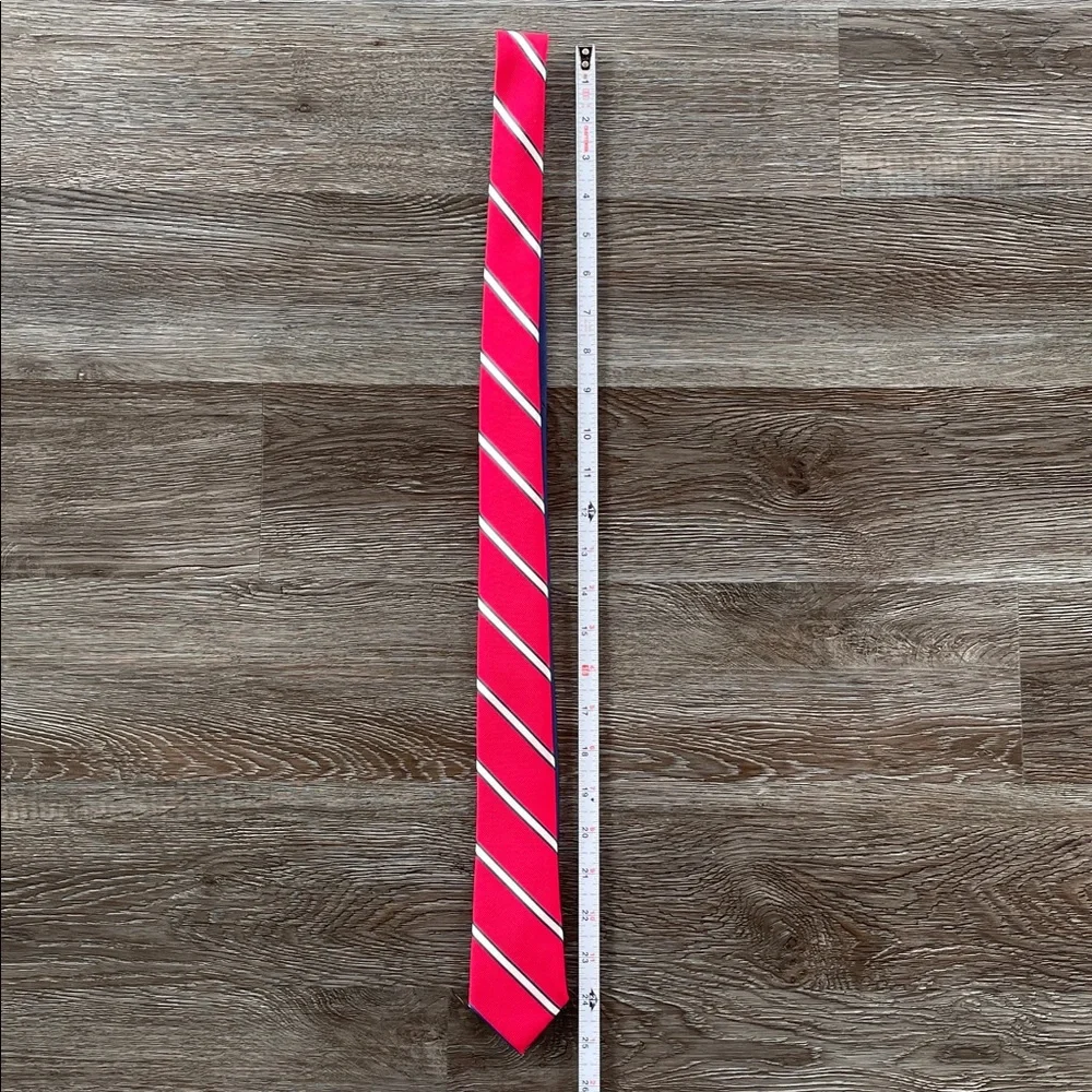 Tommy Hilfiger Tie Boy’s Classic Striped Red White Blue